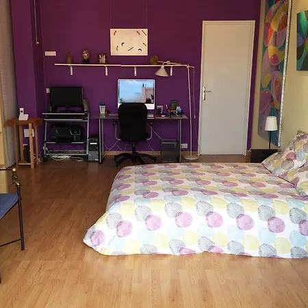 Appartement Grand Studio Style Loft, Carré D'or Nice